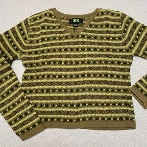 Variable Greens Sweater